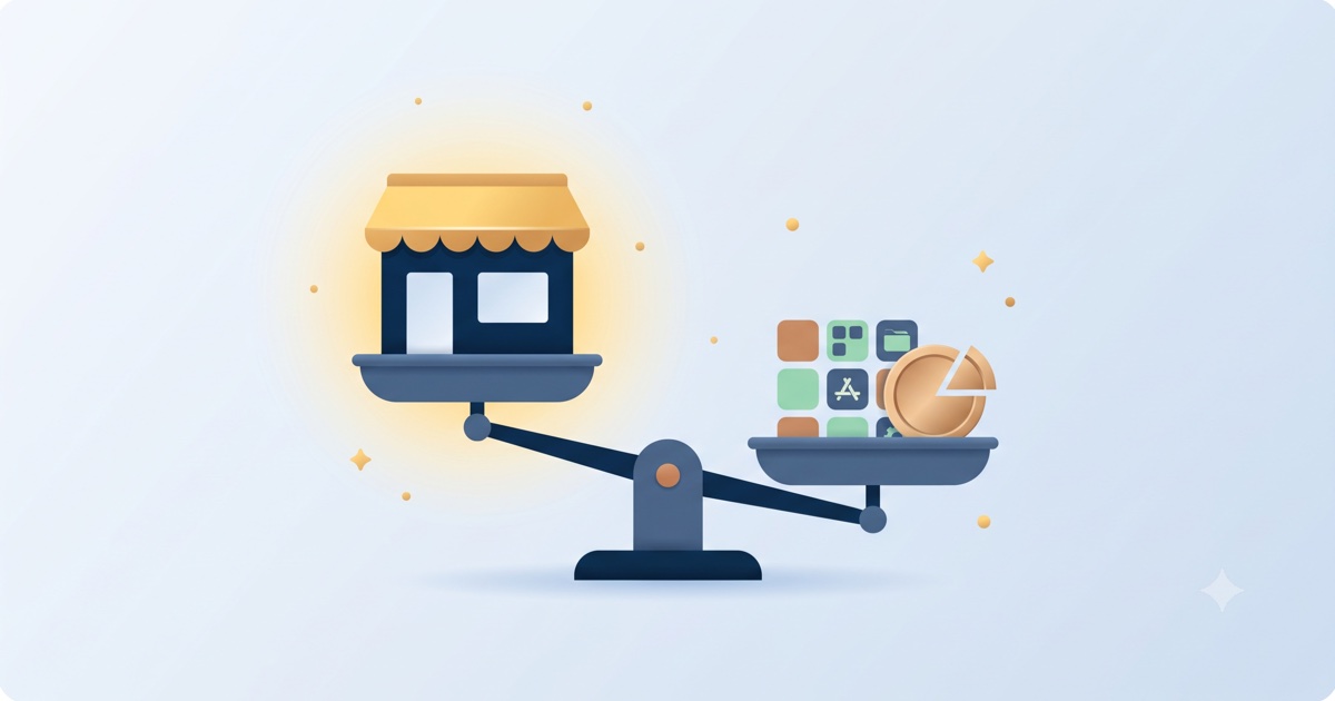 Your Own Website vs Marketplace Apps